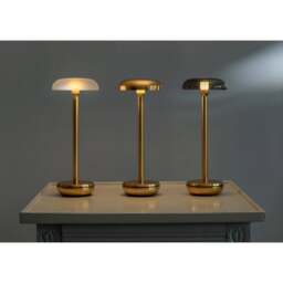 Humble Air Wireless Table Light - Gold - Frosted Shade - thumbnail 3