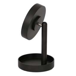 Wireworks Boutique Look Magnify Mirror - Dark Oak Colour: Dark Oak - thumbnail 3