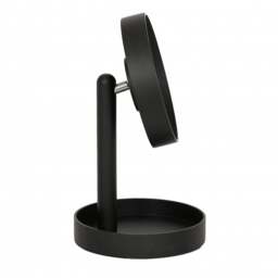 Wireworks Boutique Look Magnify Mirror - Dark Oak Colour: Dark Oak - thumbnail 4