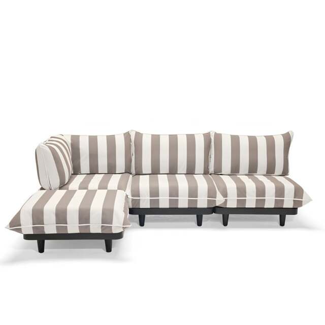Fatboy Paletti Outdoor Set - Large Colour: Stripe Cacao (Left) - image 1