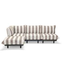 Fatboy Paletti Outdoor Set - Large Colour: Stripe Cacao (Left)
