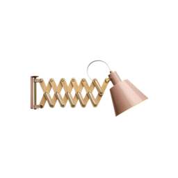 Halo Design Vintage Large Wall Lamp Size:  18cm, Colour: Glossy Rose - thumbnail 1