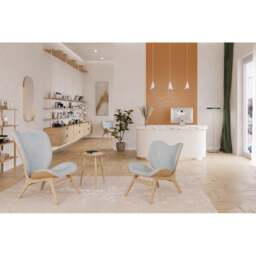 Umage A Conversation Piece Armchair - Tall - Oak - Sterling Colour: Sterling - thumbnail 5