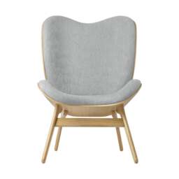 Umage A Conversation Piece Armchair - Tall - Oak - Sterling Colour: Sterling - thumbnail 2