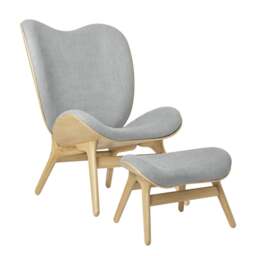 Umage A Conversation Piece Armchair - Tall - Oak - Sterling Colour: Sterling - thumbnail 3