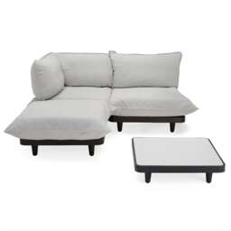 Fatboy Paletti Outdoor Set &amp Light Grey Table - Medium Colour: Mist