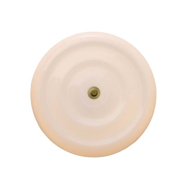 Halo Design Wave LED Wall/Ceiling Light - O30 - Opal Glass - Antique Brass - image 1