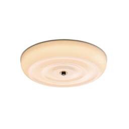 Halo Design Wave LED Wall/Ceiling Light - O30 - Opal Glass - Antique Brass - thumbnail 3