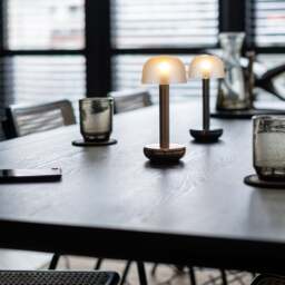 Humble Two Table Light - Gold Frosted Glass - thumbnail 7