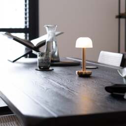 Humble Two Table Light - Gold Frosted Glass - thumbnail 6