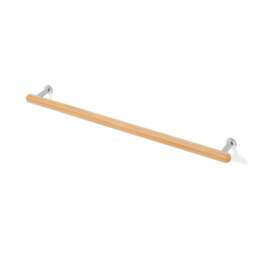 Wireworks Yoku 680 Single Towel Rail - Bamboo