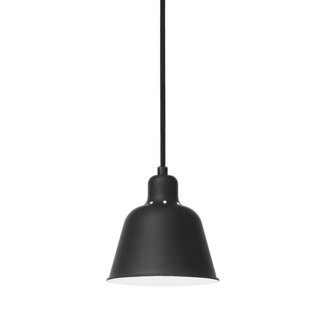 Halo Design Carpenter Pendant Light - 15 cm Dia Colour: Matt Black