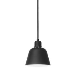 Halo Design Carpenter Pendant Light - 15 cm Dia Colour: Matt Black
