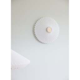 Halo Design Paris Wall/Ceiling Light - 40cm - Clean White Shade - Antique Brass Size: O 40cm - thumbnail 4
