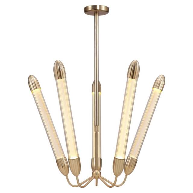 Umage Lemon Squeeze Ceiling Lamp Colour: Plated Brass, Size: Long - image 1