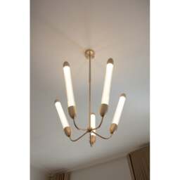 Umage Lemon Squeeze Ceiling Lamp Colour: Plated Brass, Size: Long - thumbnail 6