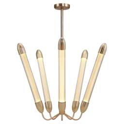 Umage Lemon Squeeze Ceiling Lamp Colour: Plated Brass, Size: Long - thumbnail 3