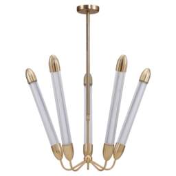 Umage Lemon Squeeze Ceiling Lamp Colour: Plated Brass, Size: Long - thumbnail 2