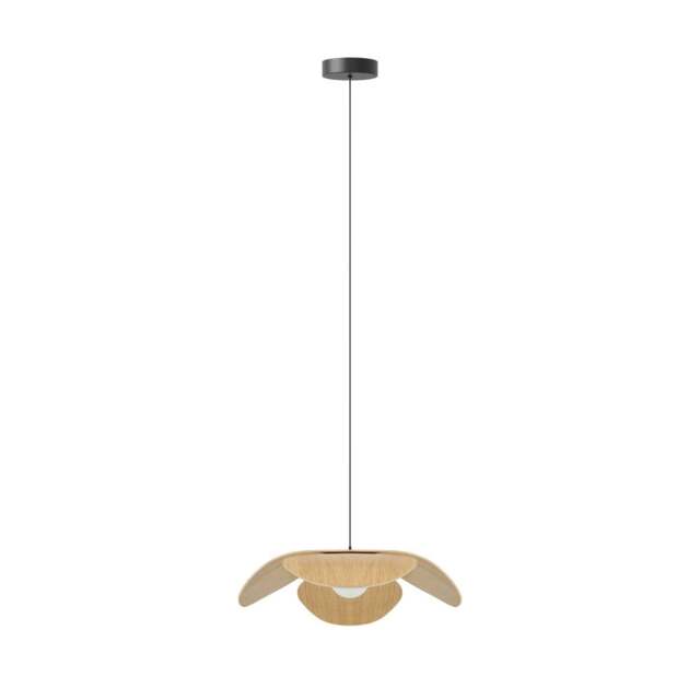 Umage Forget Me Not Pendant Shade with Rosette Mini Canopy - Medium - Oak Colour: Oak - image 1