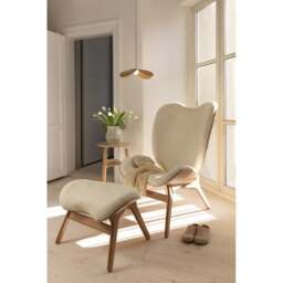 Umage Forget Me Not Pendant Shade with Rosette Mini Canopy - Medium - Oak Colour: Oak - thumbnail 6