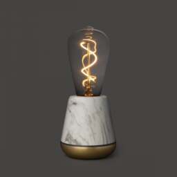 Humble One Table Light - White Marble - thumbnail 3