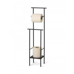 Ferm Living Dora Toilet Paper Stand - Black - thumbnail 2