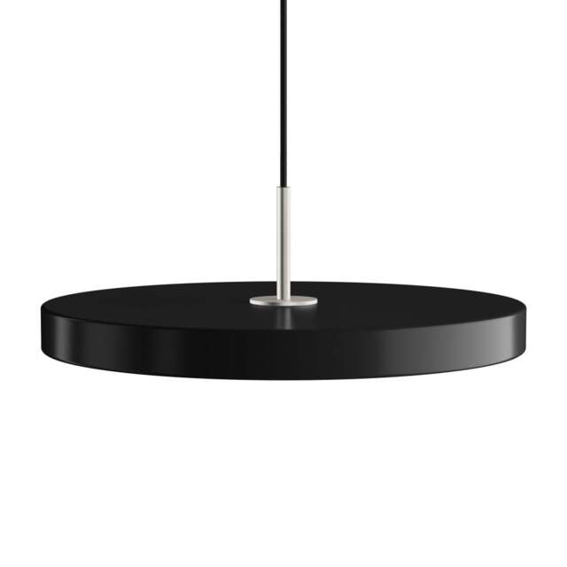 Umage Asteria Pendant Light - Black (plus steel detail) Asteria Detail: Steel - image 1