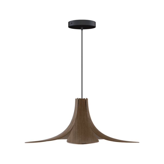 Umage Jazz Light Shade - Dark Oak with Black Rosette Cord Set With or Without Cord Set: With Black Rosette Cord Set - image 1
