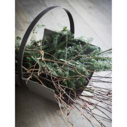 Garden Trading Classic Lodge Round Log Carrier - Small - thumbnail 5