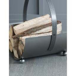 Garden Trading Classic Lodge Round Log Carrier - Small - thumbnail 3