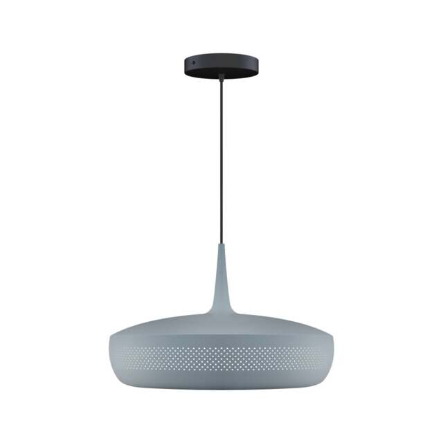 Umage Clava Dine Pendant Light - Slate with Black Rosette Cord Set With or Without Cord Set: With Black Rosette Cord Set - image 1