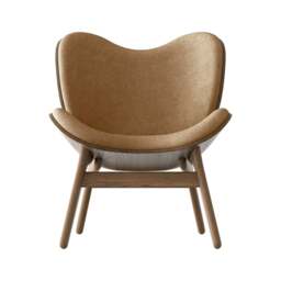 Umage A Conversation Piece Armchair - Low - Dark Oak - Sugar Brown Colour: Sugar Brown - thumbnail 2