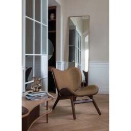 Umage A Conversation Piece Armchair - Low - Dark Oak - Sugar Brown Colour: Sugar Brown - thumbnail 3