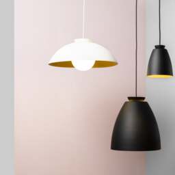 Innermost Chelsea 40 Pendant Light - Black/Gold - thumbnail 3