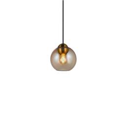 Halo Design Bubbles Mini Pendant Light - O 14cm - Amber Size:  14cm, Colour: Amber