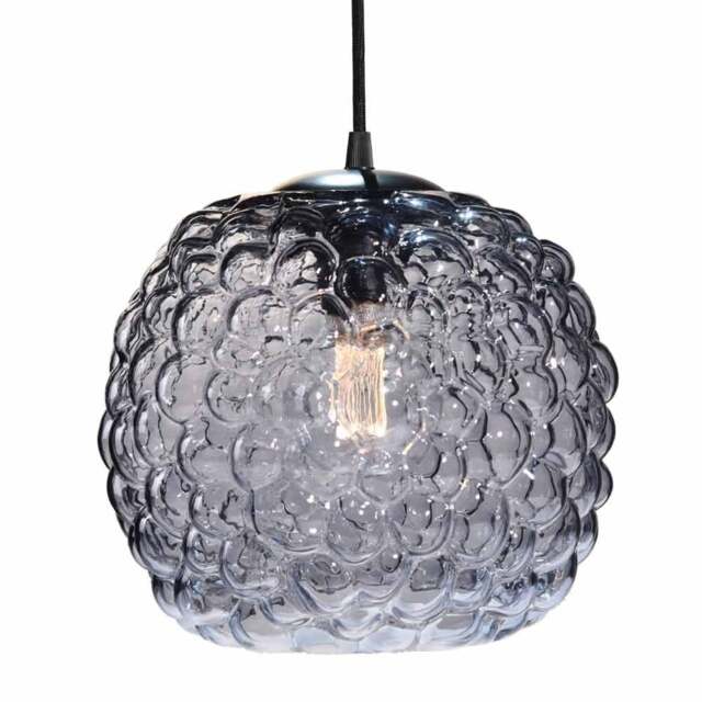 Halo Design Grape Pendant Light - 25cm - Smoke Size: O 25cm, Colour: Smoke