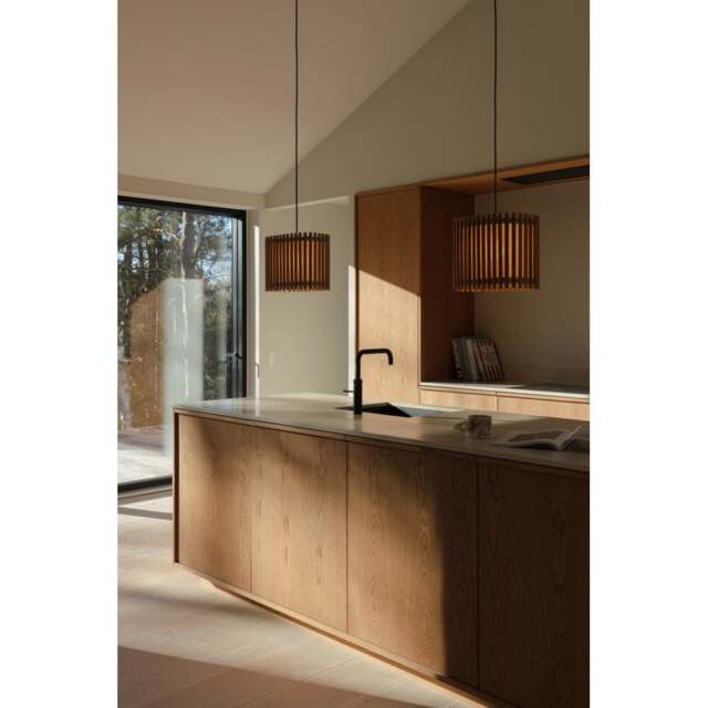 Umage Komorebi Pendant Shade - Rectangular - Medium - Oak - image 1