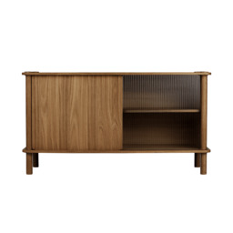 Umage Italic Sideboard - Dark Oak - 1 Oak Door & 1 Glass Door door option: 1 Oak Door & 1 Glass Door - thumbnail 3