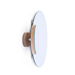 Wireworks Eclipse Wall Mirror - Oak - thumbnail 6
