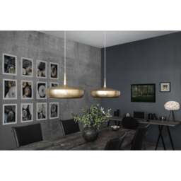 Umage Clava Dine Pendant Light - Brushed Brass with White Cord Set With or Without Cord Set: With White Cord Set - thumbnail 2