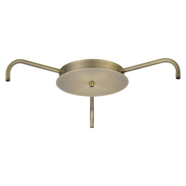 Halo Design Canopy for 4 Lamps - O 52 cm Colour: Antique Brass - image 1