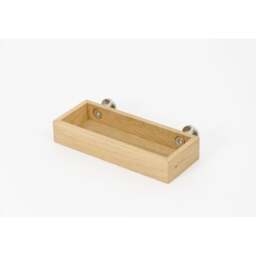 Wireworks Yoku 228 Bathroom Tray Shelf - Oak - thumbnail 3