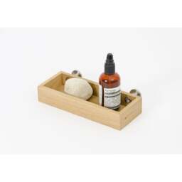 Wireworks Yoku 228 Bathroom Tray Shelf - Oak - thumbnail 2