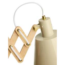 Halo Design Vintage Large Wall Lamp Size:  18cm, Colour: Glossy Cream - thumbnail 3