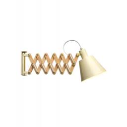 Halo Design Vintage Large Wall Lamp Size:  18cm, Colour: Glossy Cream