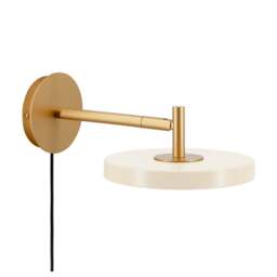 Umage Asteria Wall Light - Short - Pearl White Colour: Pearl White, Mounting: Not Hardwired - thumbnail 2
