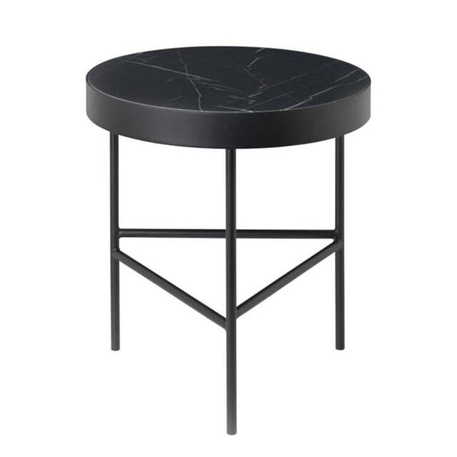 Ferm Living Marble Table - Medium - Black - image 1