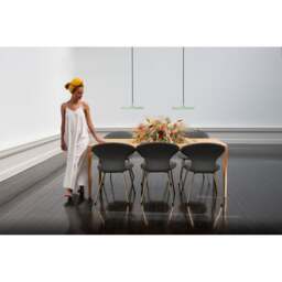 Umage Asteria Pendant Light - Nuance Olive (plus steel detail) Asteria Detail: Steel - thumbnail 3