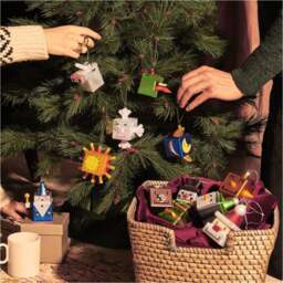 Alessi Cubomago Magician - Glass Christmas Ornament - thumbnail 4