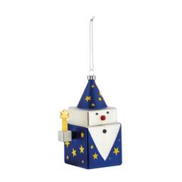 Alessi Cubomago Magician - Glass Christmas Ornament - thumbnail 1